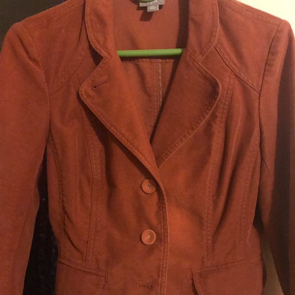 FALL SALE JJill sueded cotton blazer.